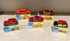 5 Vintage Corgi Vehicles With Boxes in various restored conditions
