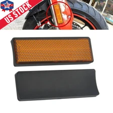 Front Fork Leg Reflective Reflector Yellow US For Ducati Multistrada 1200s Sport