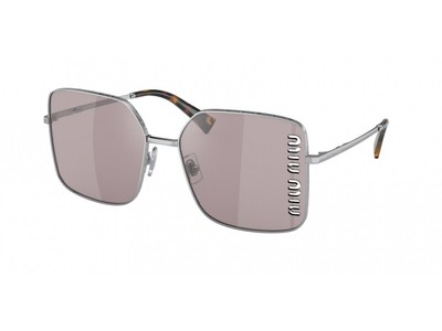 Miu Miu Sunglasses MU 51YS 1BC03V Silver Purple / Silver Woman | eBay
