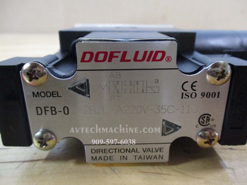 Dofluid Hydraulic Solenoid Valve DFB-02-2B2L-A220 - Picture 2 of 2