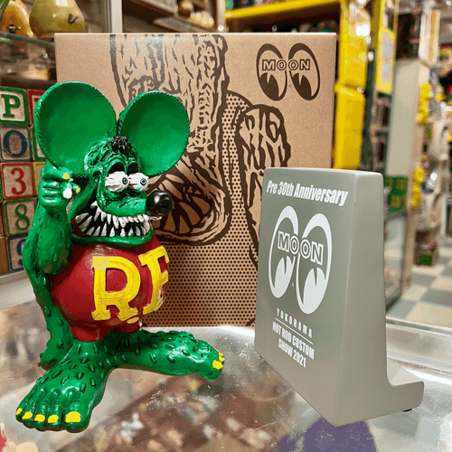 Statua Rat Fink Figura Hot Rod Custom Show 2021 Edizione Limitata - Foto 2 di 6