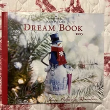 2005 Hallmark Keepsake Dream Book Collection Ornament Holiday Wish List