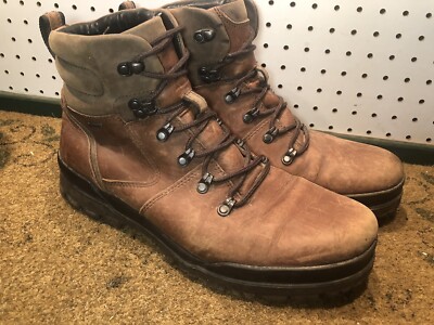 ECCO Men\'s Gore-Tex Waterproof Brown Leather Chukka Boots EUR 45 US 11-11.5 Ecco gore-tex men main image 3