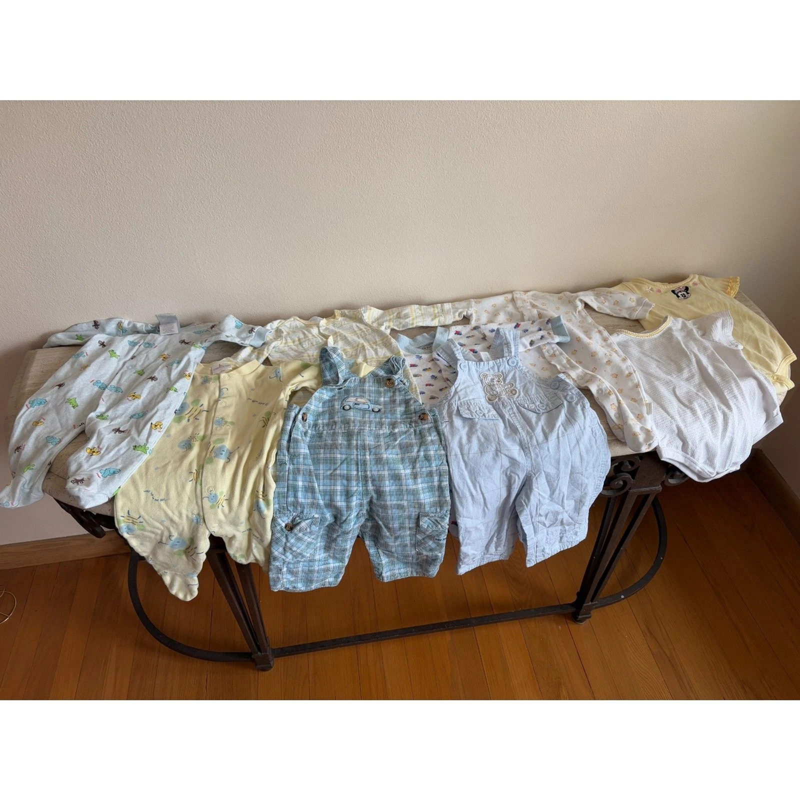 Lot of 9 VTG Baby Clothes