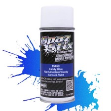 Spaz Stix Candy Blue Aerosol Spray Paint 3.5oz Can