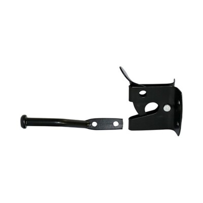 Timco Automatischer Torriegel - 2'' schwarz Wendetor & Türschloss mit 2 Schlüsseln