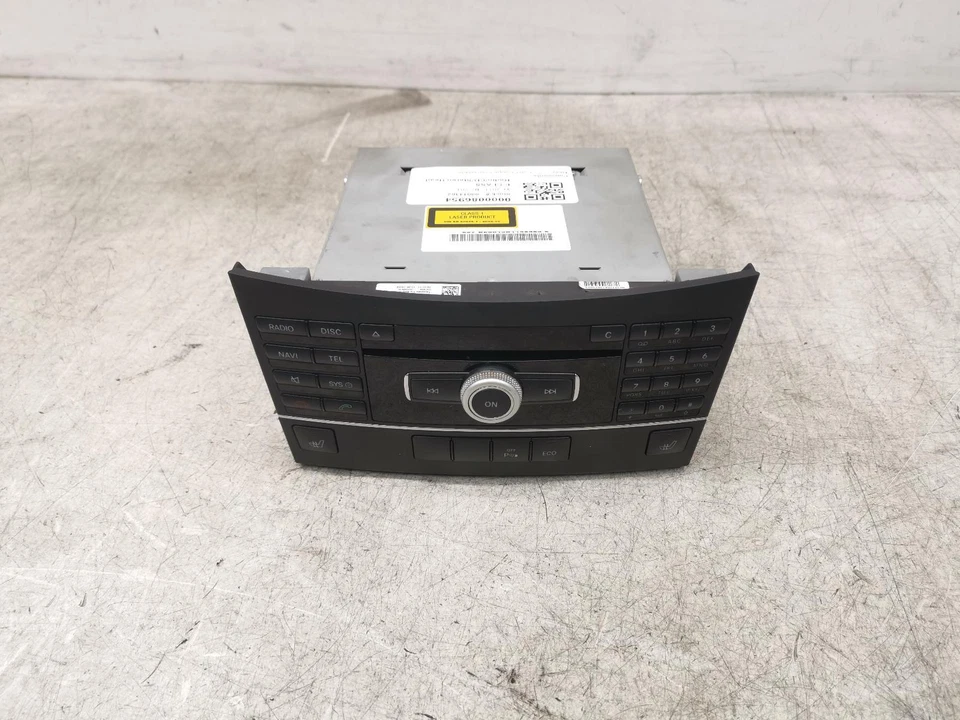 MERCEDES E CLASS RADIO CD STEREO HEAD UNIT 2009-2017 A2129005212 #86954