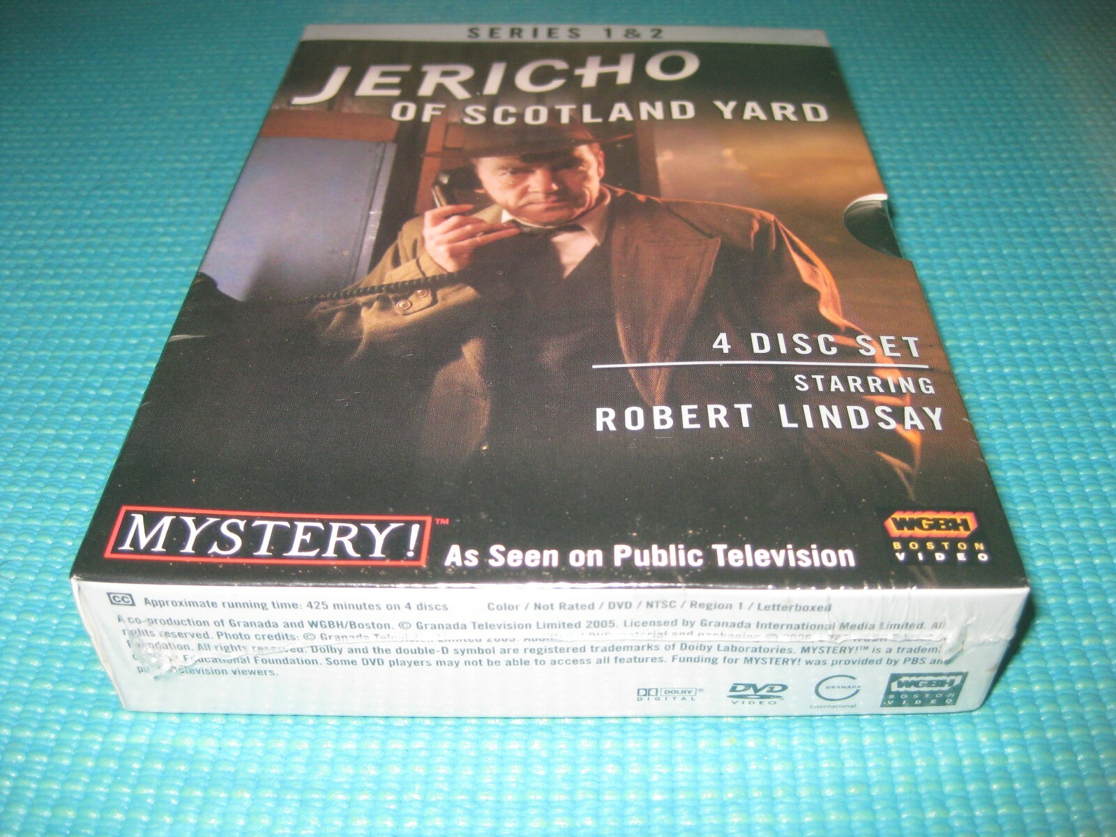 Jericho of Scotland Yard Series 1 & 2 (DVD, 2007, 4Disc Set