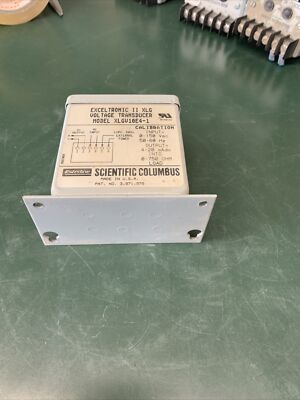 Esterline Scientific Columbus XLGV10E4-1 Exceltronic II XLG Voltage Transducer