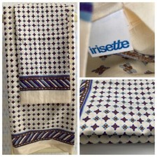 Brand New IRISETTE Vintage Pure Cotton Bedding Set - Duvet Cover and Pillowcase