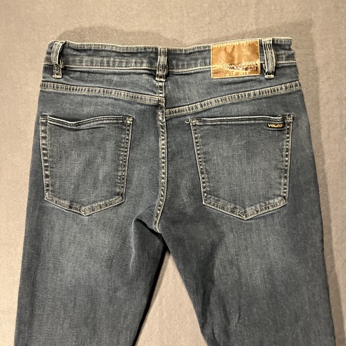 Volcom Solver Jeans Mens 32 (32x30) Blue Modern Straight Stretch Pants Skater - Picture 6 of 9