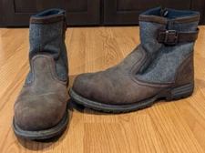 CAT Caterpillar Women Jace Steel Toe Work Boots Leather-Suede P90563 - 11