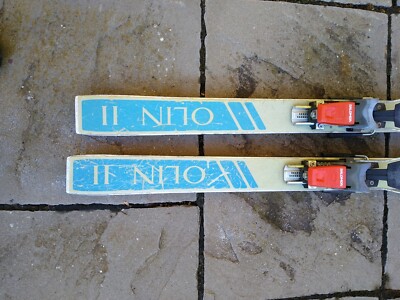 Vintage Retro Olin Mark II Downhill 'Demo' Skis 170cm For Display