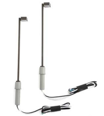 Walthers SceneMaster ~ HO Scale ~ LED Streetlights ~ 2-Pack ~ 949-4806