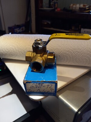 HVAC/plbg. Combo.--(Mars time-delay relay 232-92+1/2'' i.p.s. 3-way ball-valve)