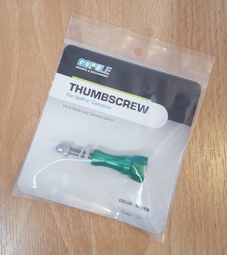 Go Pro & Action Camera High Strength Aluminium Thumbscrew - 100% Brand NEW - Picture 3 of 9