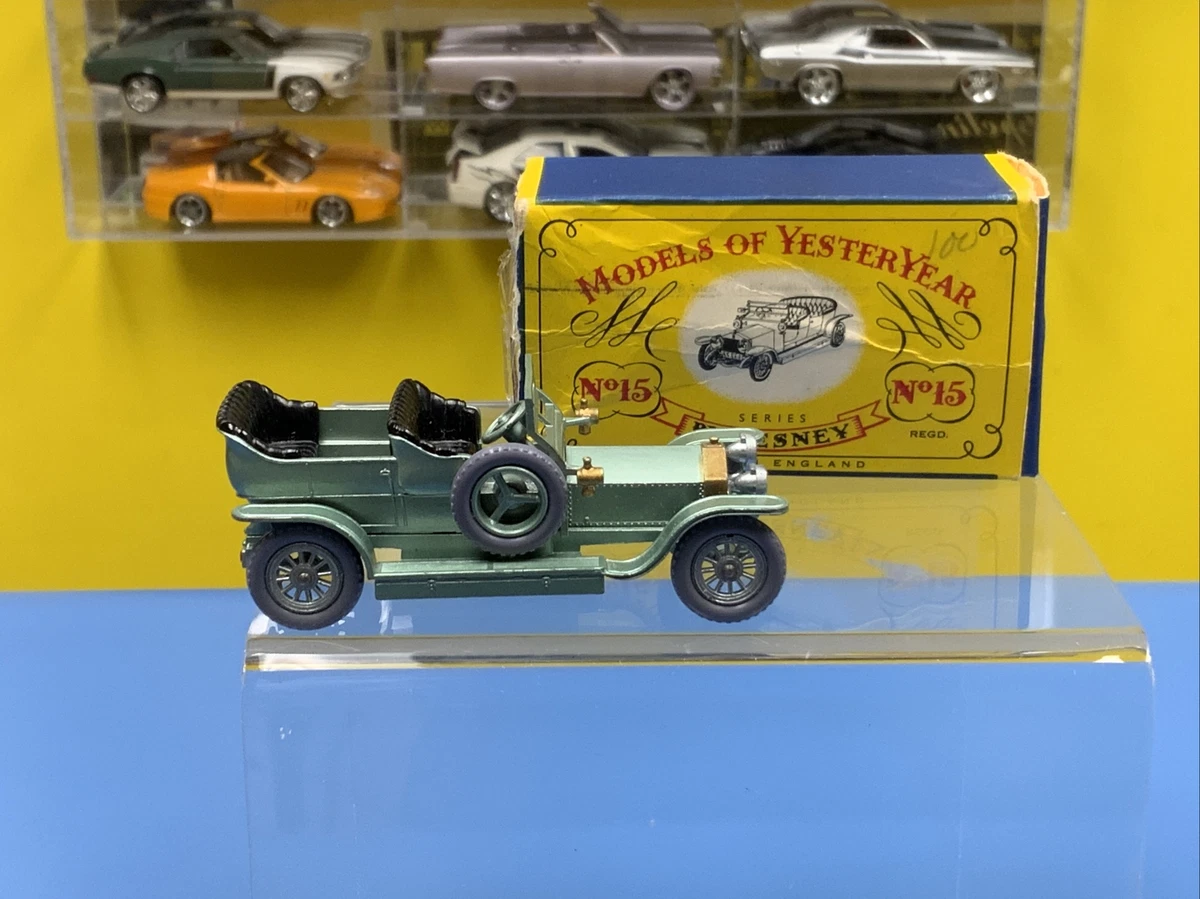 MATCHBOX LESNEY MODELS OF YESTERYEAR 1907 ROLLS ROYCE SILVER GHOST