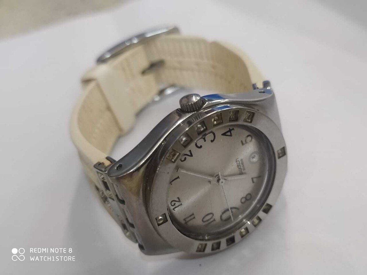 Vintage Swatch Irony V8 ladies AG 2006 Working & STEEL STRAP  display picture 1