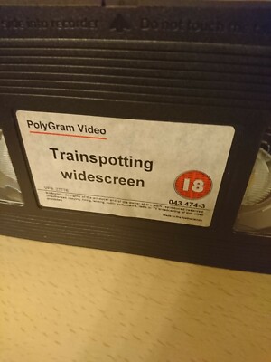 Trainspotting (VHS, 1996) Widescreen Edition Orange | eBay