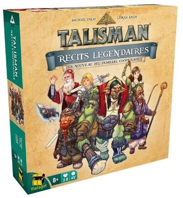 Jeu de société Talis-man Récits Légendaires en français pour 1 à 6 joueurs dès 8 ans