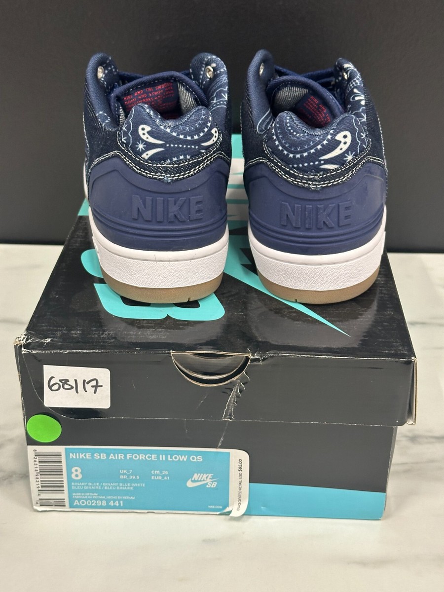 Size 8 - Nike SB Air Force 2 QS Low East West Pack | eBay