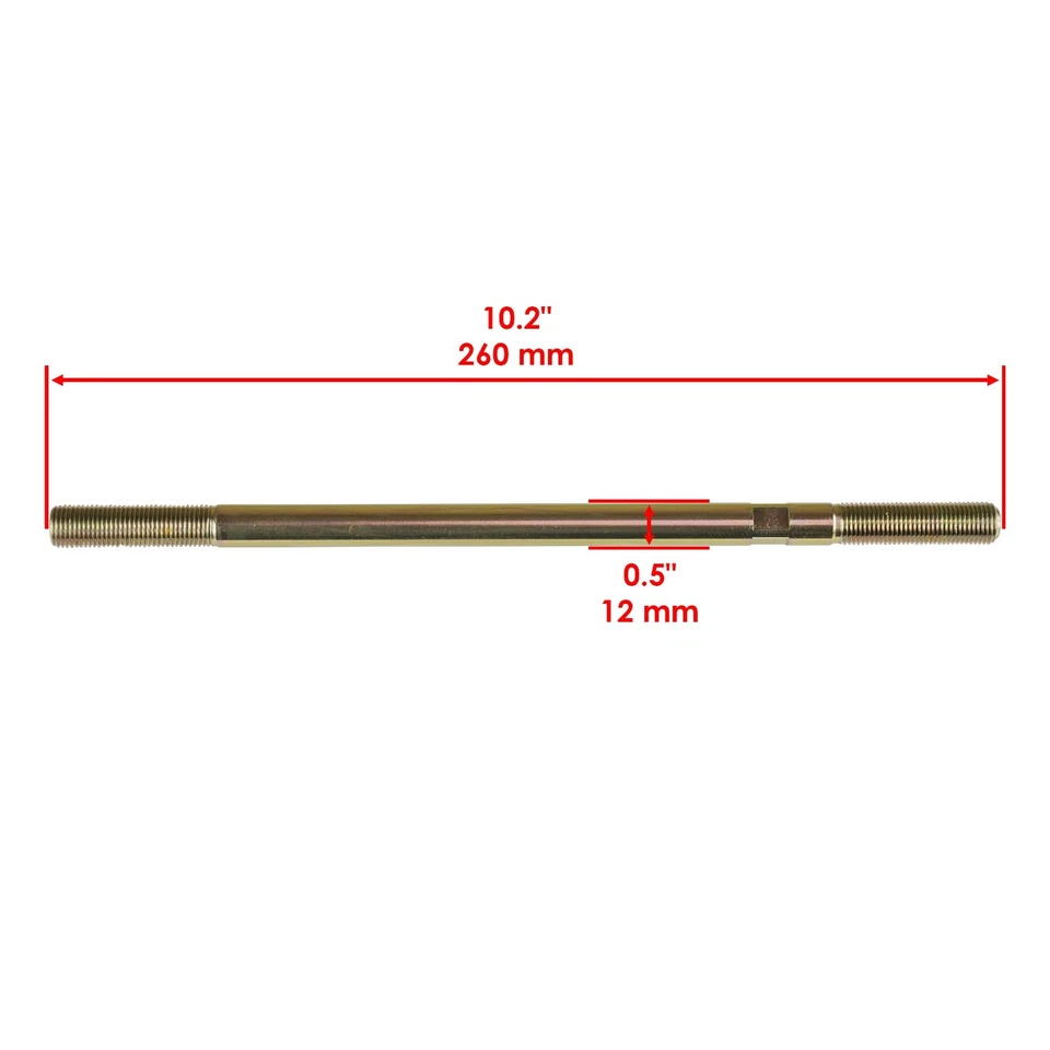 Tie Rod Set for Honda Fourtrax 250X TRX250X 1987 1988 1991 1992 - Image 2 of 4