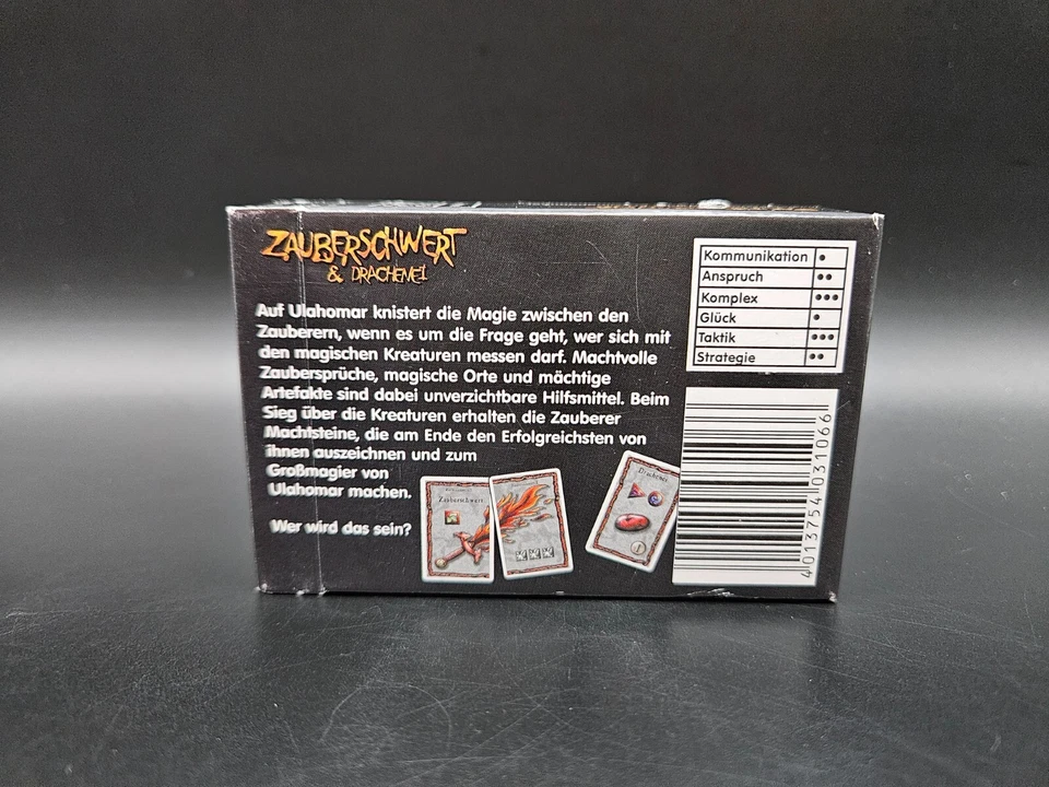 Zauberschwert & Drachenei Magisches Kartenspiel Adlung 2003 - Bild 2 von 4