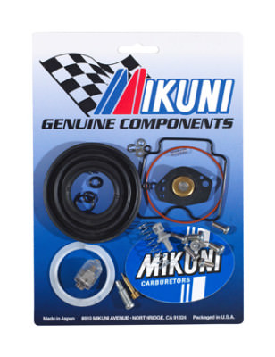JUST RELEASED! Genuine Mikuni Carb Kit 2002-2008 Yamaha Grizzley 660 MK-BSR42-10