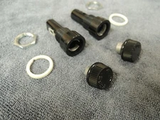 Lot of (2) NEW Panel-mount Fuse Holders for 3AG, AGC, ABC, MDL, and MDA fuses