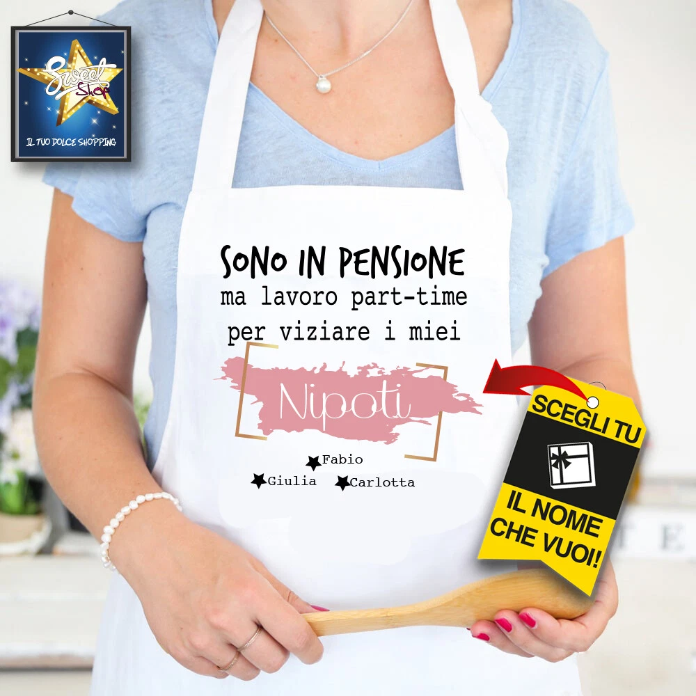 Grembiule Natalizio Per Adulti – Impermeabile Con Motivi Di Babbo Natale E Fiocchi Di Neve – Regalo Per Chef E Cuochi