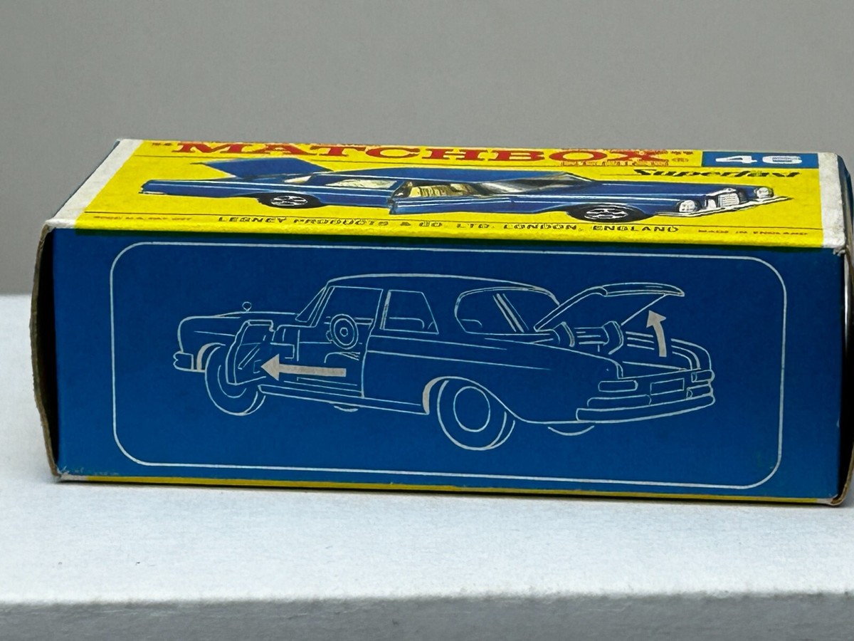 マッチボックス SuperFast No.46 メルセデスベンツ 300SE Matchbox Superfast No. 46 Mercedes 300 SE Coupe with