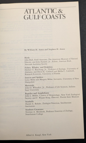 National Audubon Society Regional Guide to Atlantic and Gulf Coast - 1985 - Picture 10 of 13