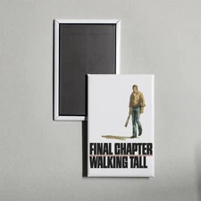 Final Chapter Walking Tall Mini Movie Poster Fridge Locker Magnet