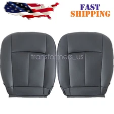 05-2008 For infiniti FX35 FX45 Driver Passenger Bottom Leather Seat Cover Black
