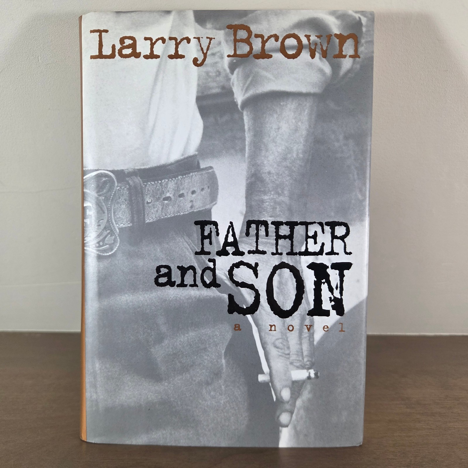 Larry Brown FATHER AND SON Signed 1st Printing w/ Literary Ephemera