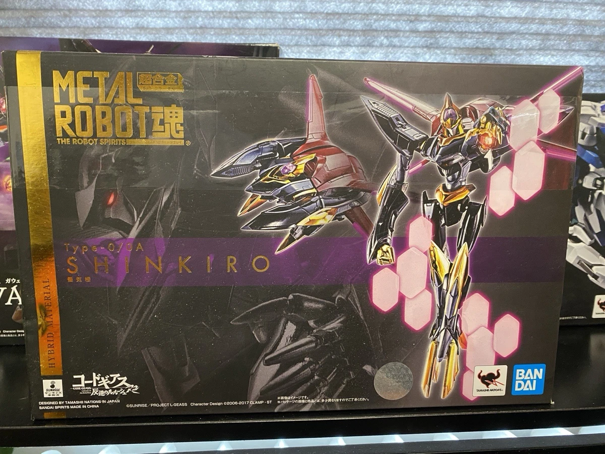 BANDAI L ROBOT魂 Type-0/A SHINKIRO Shinkiro Type-0/0A Metal Robot Spirits Code Geass Lelouch of the