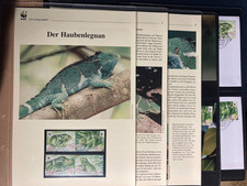 Fidschi 2010 WWF Satz Haubenleguan vollständiges Kapitel