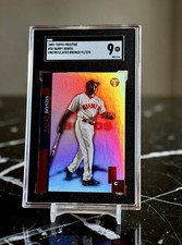 Barry Bonds Uncirculated Bronze Refractor /375 2005 Topps Pristine SGC 9 POP 1!
