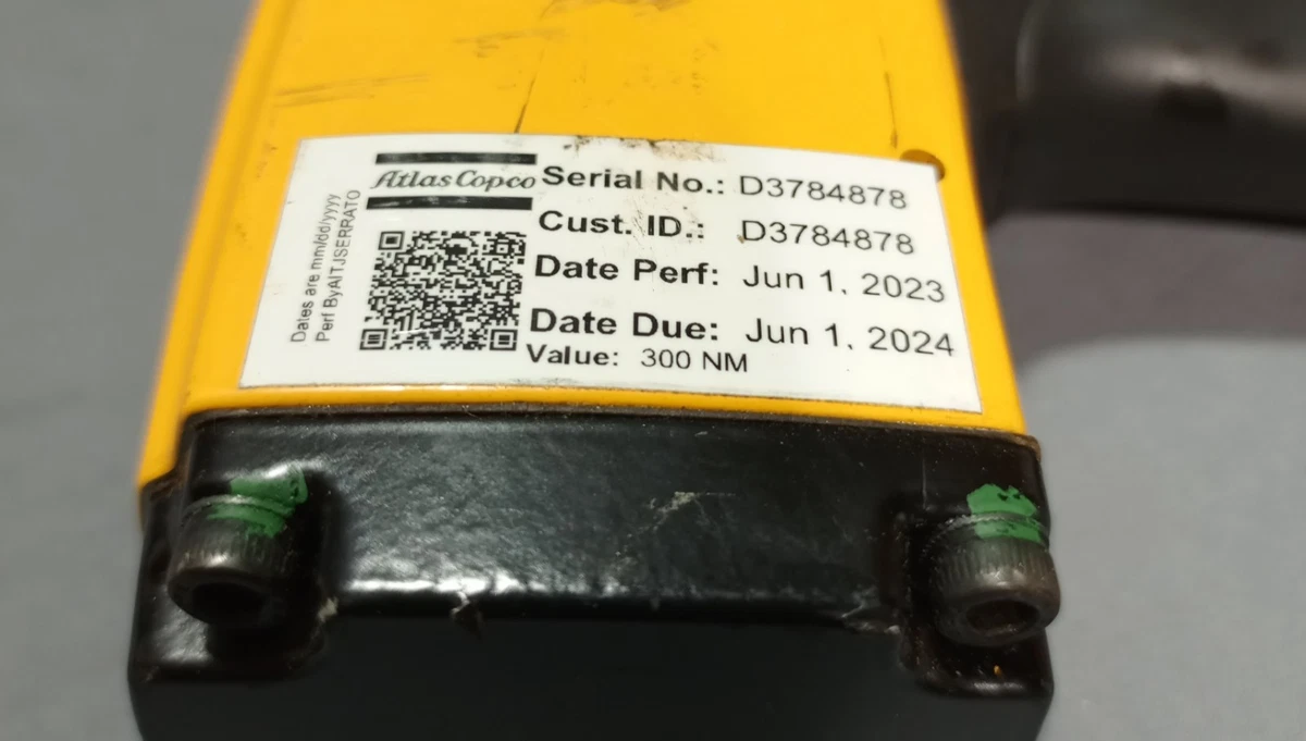 Atlas Copco Torque Wrench 190-350Nm LTP61 HR350-20