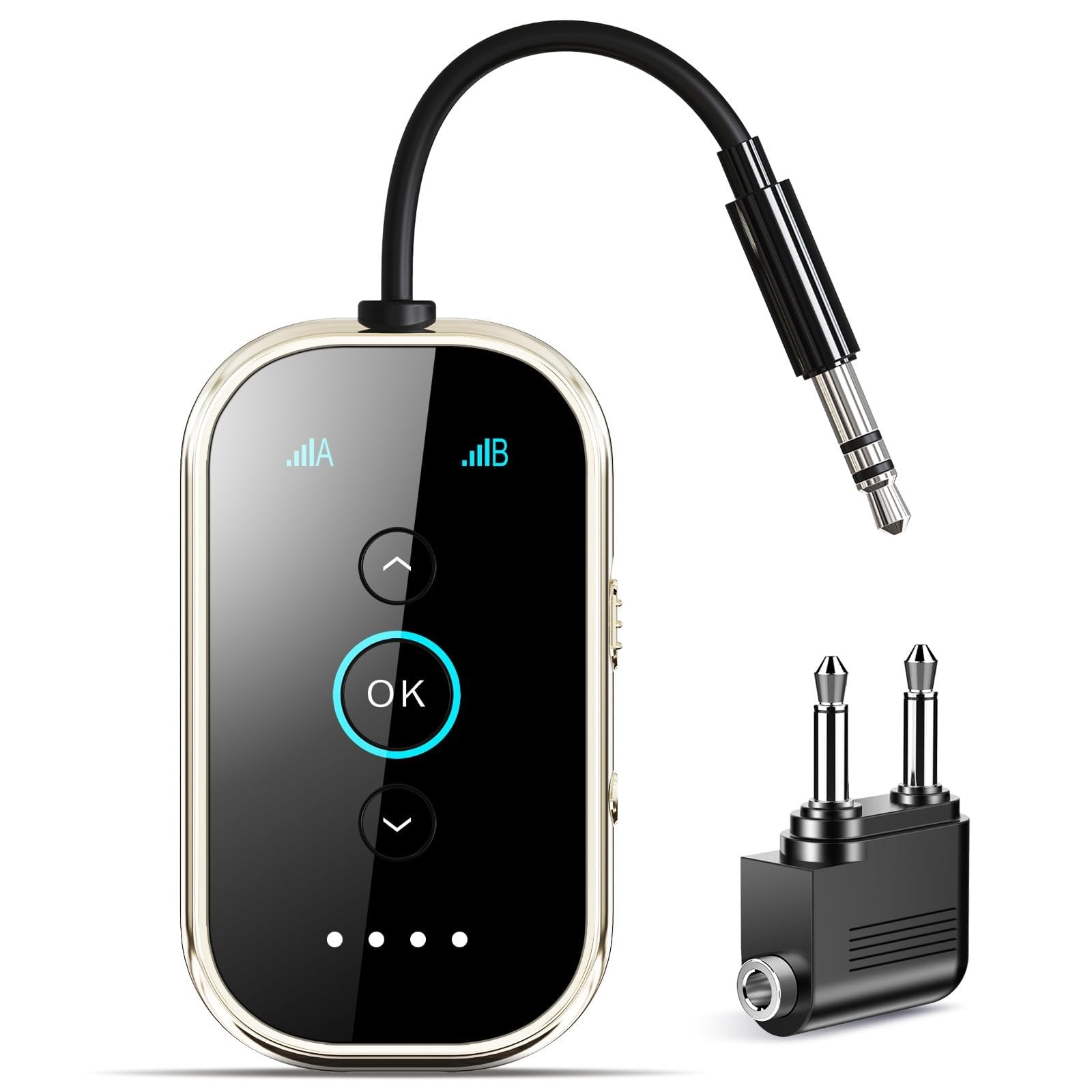 Trasmettitore Bluetooth 5.4 per Aereo, TV e Stereo Casa - Jack 3.5mm
