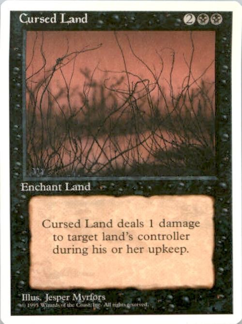 Cursed Land Fourth Edition NM
