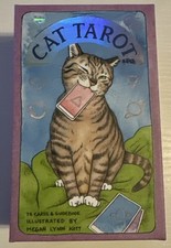 CAT TAROT 78 Cards Deck Guidebook By Megan Lynn Kott Excellent Condition
