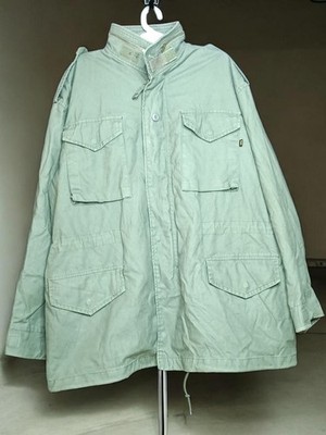 Alpha Industries M65 Field Jacket Large Regular Olive Drab Military Utility Coat