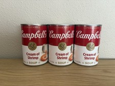 Campbell s Cream of Shrimp Soup   Lot of 3 (U...
