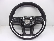 2022 2023 Jeep Grand Cherokee Heated Black Leather Steering Wheel OEM