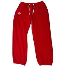 Adidas Track Jogger Pants Red Size M