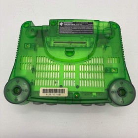 Nintendo 64 N64 Video Game Console NUS-001 Jungle Green