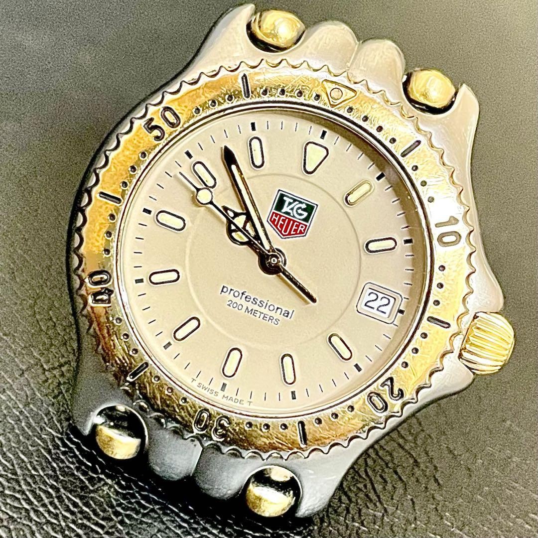 TAG Heuer Professional WG1221-K0 S/el Stainless Steel Watch 197515