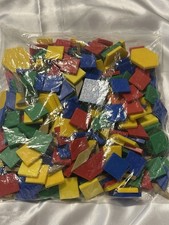 Learning Resources Plastic Pattern Blocks Set Marvelous Mosaics Bag Of Tiles