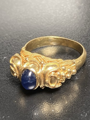 #ad #ad Amazing 22k Yellow Gold 10 grams Vintage Ring Size 8 Estate Find Greek Omega? $3800.00